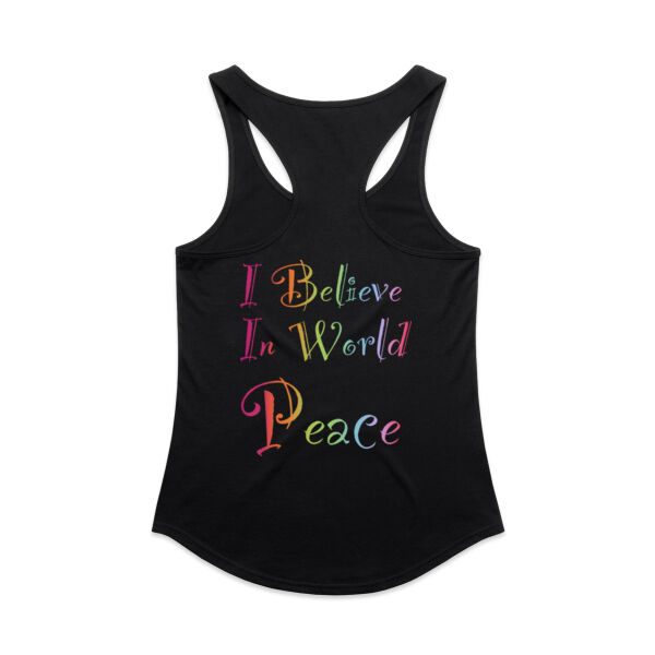 Worldpeace - AS Colour Womens Mali Racerback Singlet Thumbnail