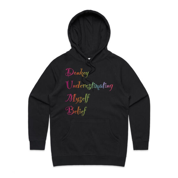 Believe In Yourself  - AS Colour Womens Supply Hood Thumbnail