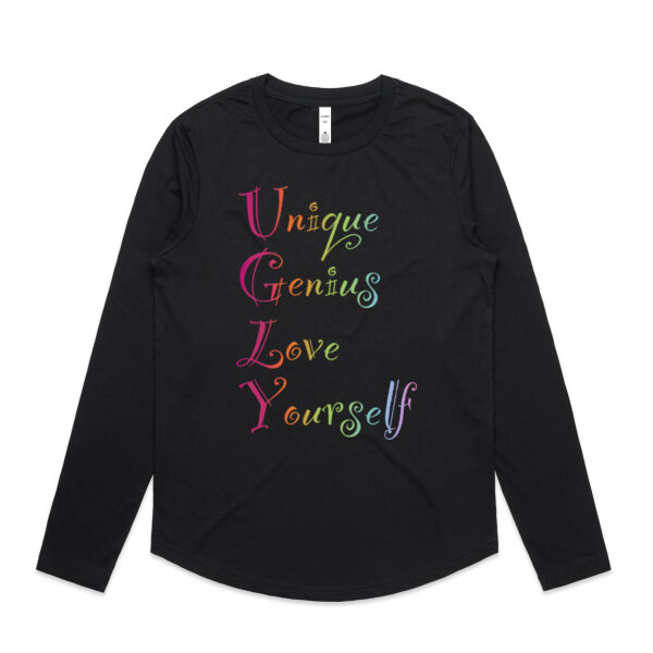 Unique - AS Colour Womens Maple Curve Longsleeve Tee Thumbnail