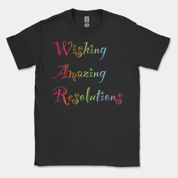 Resolution Front  - Gildan Mens Softstyle T-Shirt Thumbnail