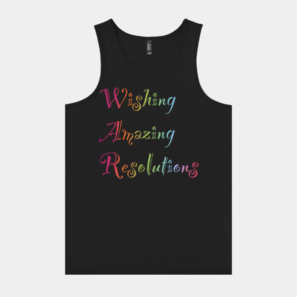 Resolution Front  - Urban Collab Mens Set Singlet Thumbnail