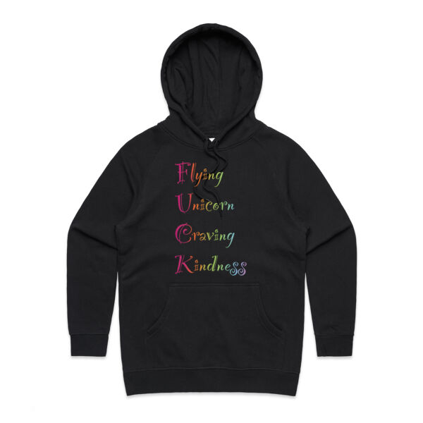 Kindness Front - AS Colour Womens Supply Hood Thumbnail
