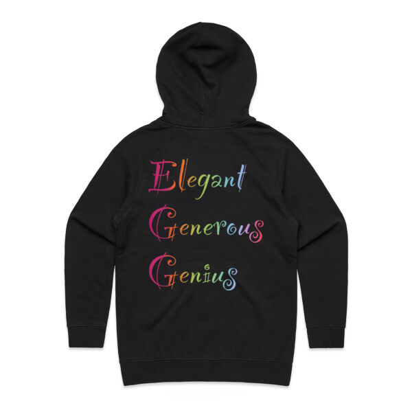 Egg Back Print - AS Colour Womens Supply Hood Thumbnail