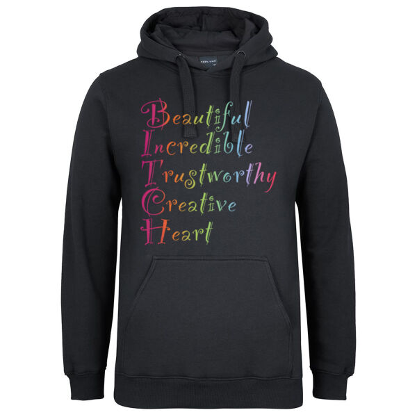 Beautiful Front Print - Gildan Mens Softstyle T-Shirt - JB's Mens Fleecy Hoodie Thumbnail