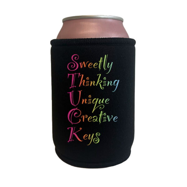 Sweetly Unstuck - Black Can Cooler Thumbnail