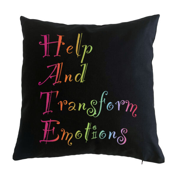 Help Back Print - Cushion cover Thumbnail