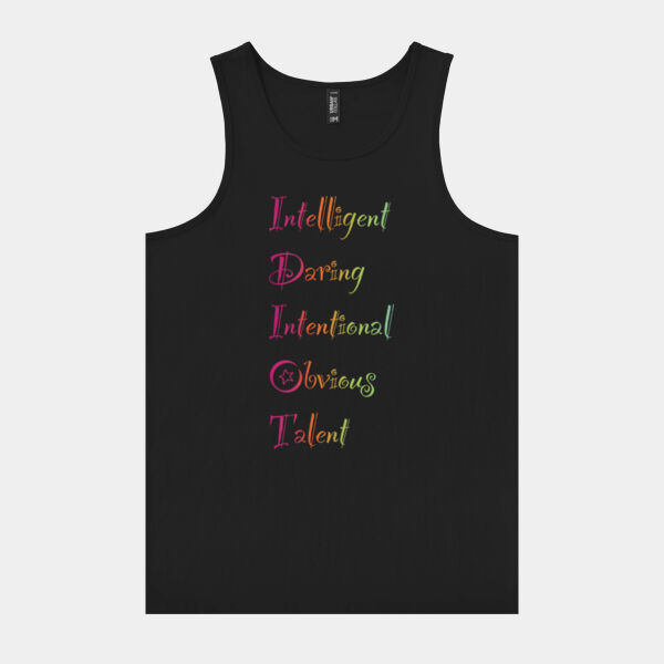 Intelligent Front Print - Urban Collab Mens Set Singlet Thumbnail