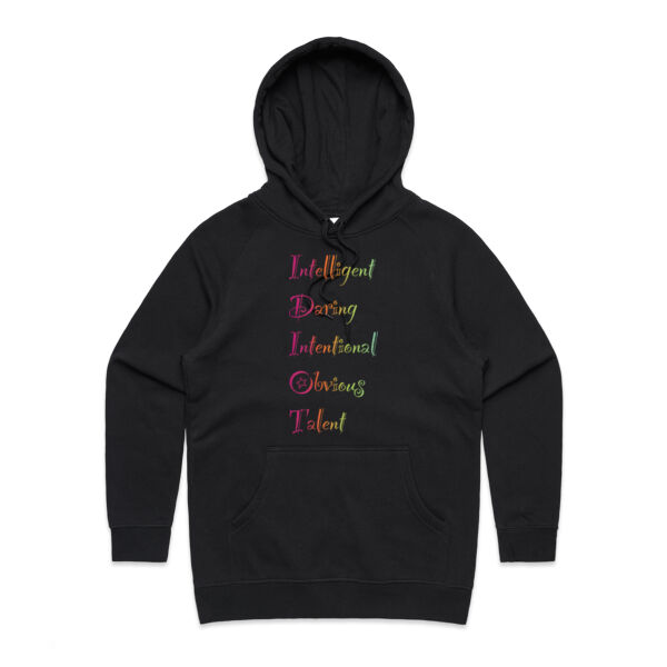 Intelligent Front Print - AS Colour Womens Supply Hood Thumbnail