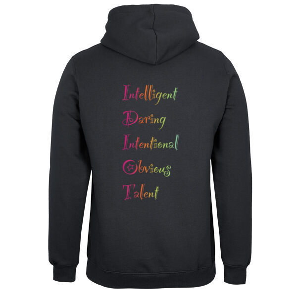 Intelligent Back Print - JB's Mens Fleecy Hoodie Thumbnail