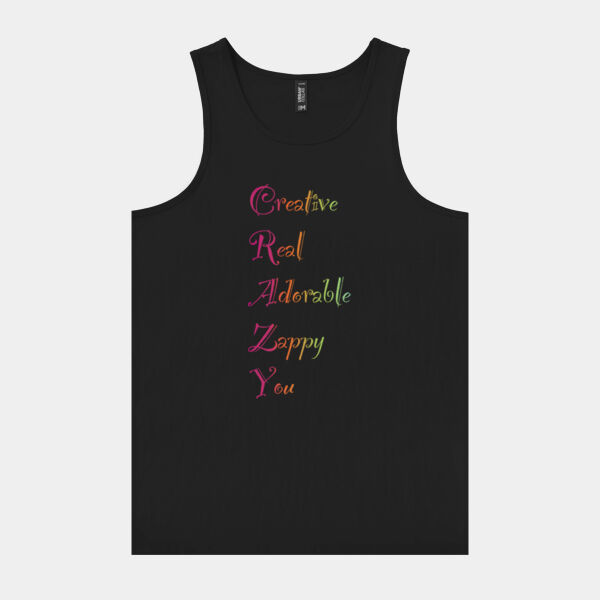 Creative Front Print - Urban Collab Mens Set Singlet Thumbnail