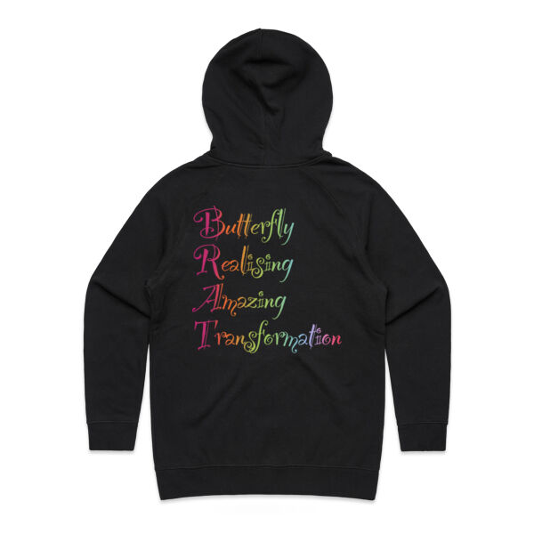 Butterfly Back Print - AS Colour Womens Supply Hood Thumbnail
