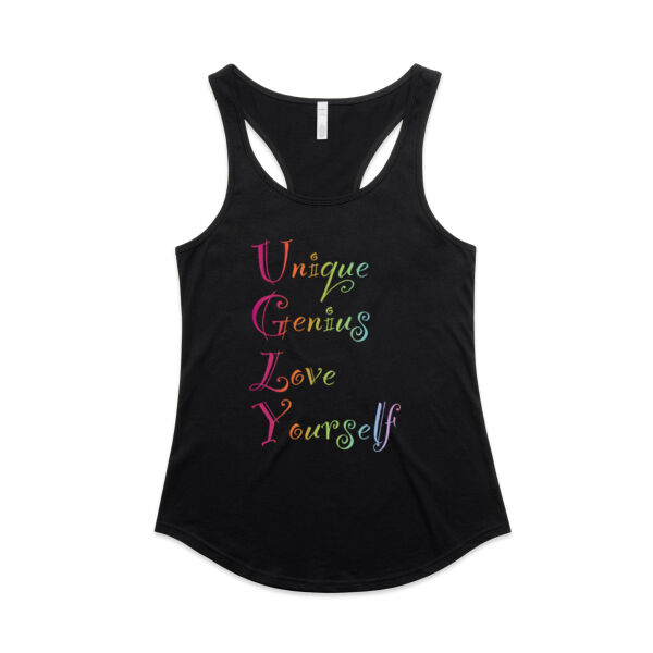 Unique - AS Colour Womens Mali Racerback Singlet Thumbnail
