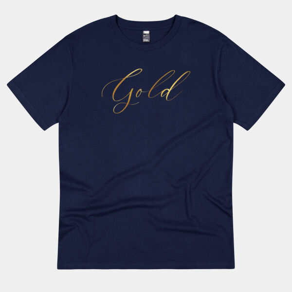 Gold - Thread Project Unisex Summer Tee Thumbnail