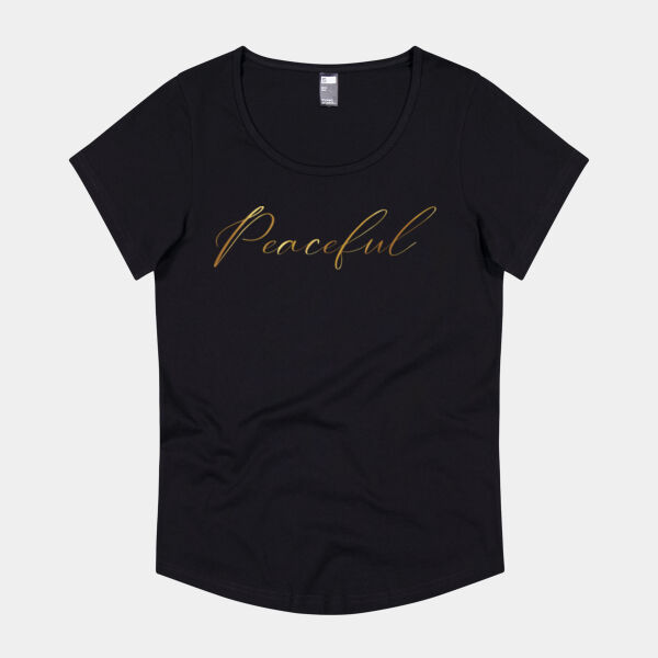 Peaceful - Thread Project Womens Jazz Tee Thumbnail