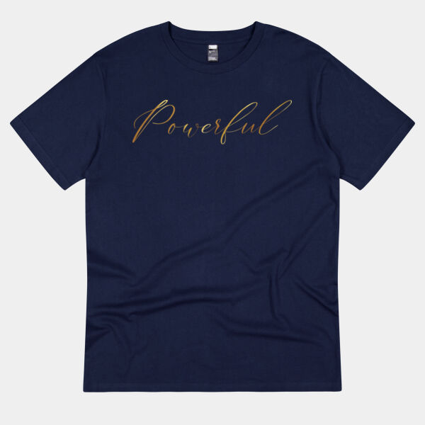 Powerful - C-Force Womens Stacy Tee - Thread Project Unisex Summer Tee Thumbnail