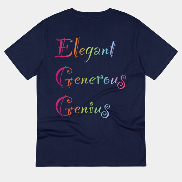 Egg Back Print - Thread Project Unisex Summer Tee Thumbnail