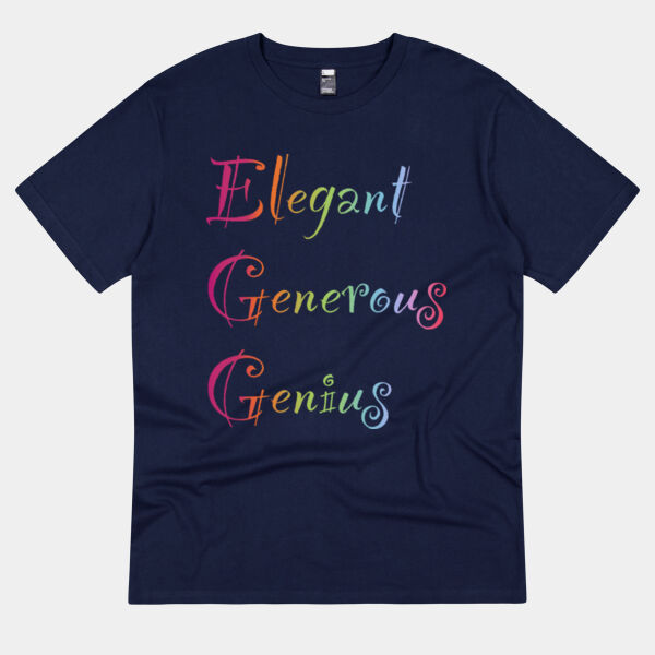 Egg Front Print - Thread Project Unisex Summer Tee Thumbnail