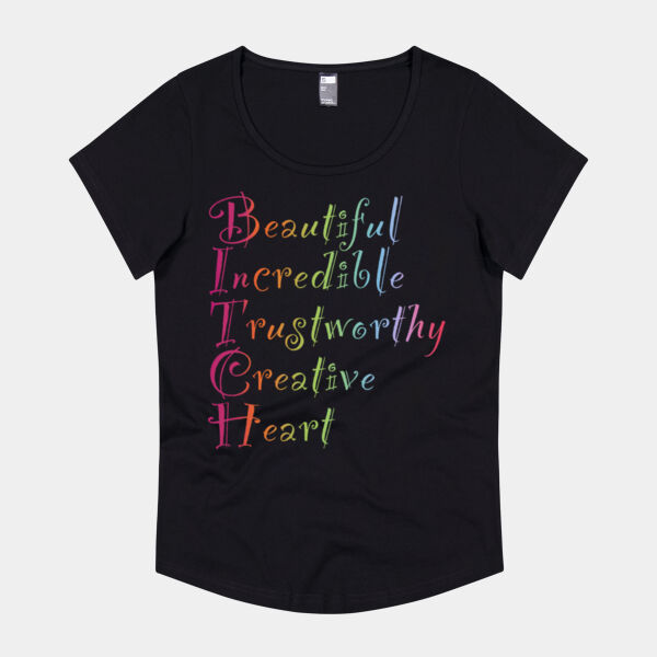 Beautiful Front Print - Gildan Mens Softstyle T-Shirt - Thread Project Womens Jazz Tee Thumbnail