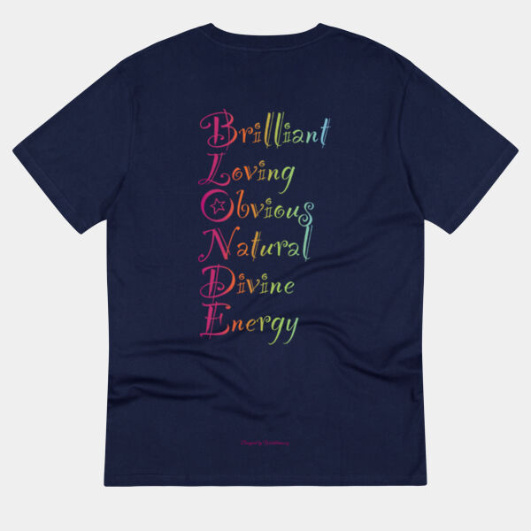 Blonde Back Print - Thread Project Unisex Summer Tee Thumbnail