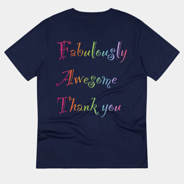 Fabulous Back Print - Thread Project Unisex Summer Tee Thumbnail