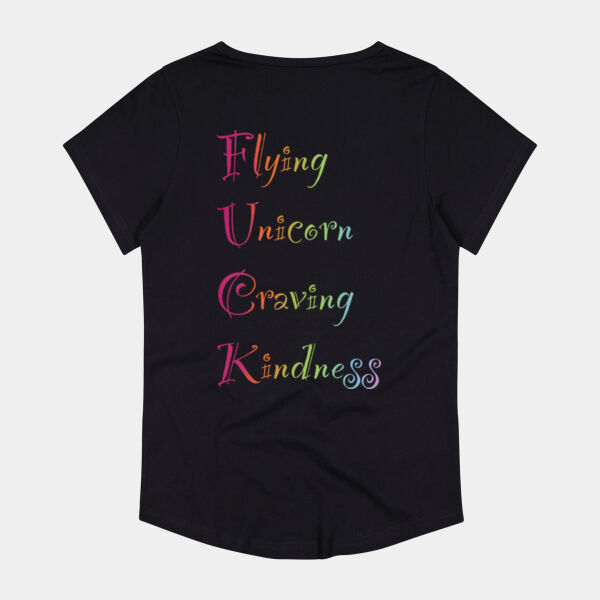 Kindness back - Thread Project Womens Jazz Tee Thumbnail