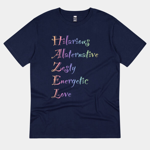 Hazel Colourful - Thread Project Unisex Summer Tee Thumbnail