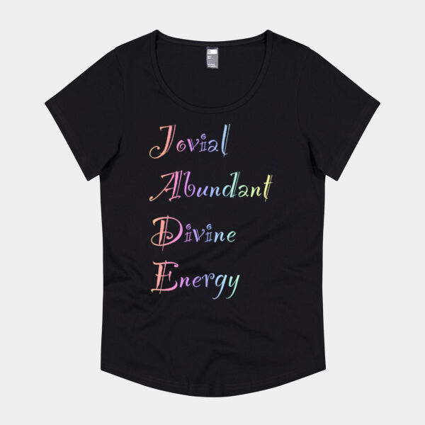 Jade Colourful - Thread Project Womens Jazz Tee Thumbnail