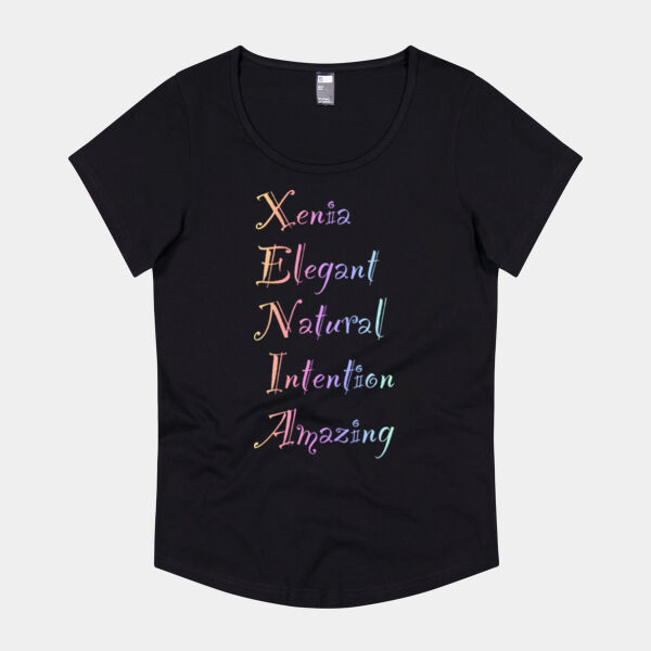 Xenia Colourful - Thread Project Womens Jazz Tee Thumbnail
