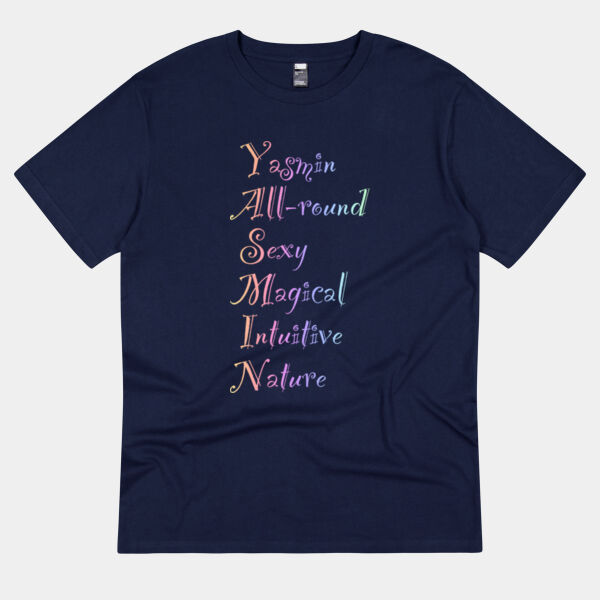 Yasmin colourful - Thread Project Unisex Summer Tee Thumbnail