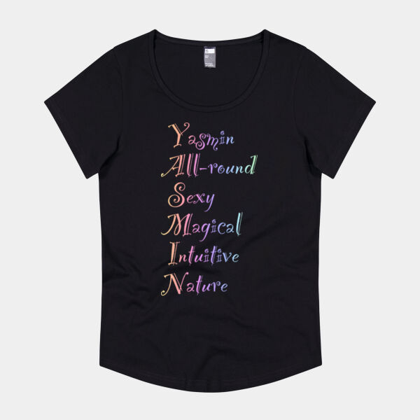 Yasmin colourful - Thread Project Womens Jazz Tee Thumbnail