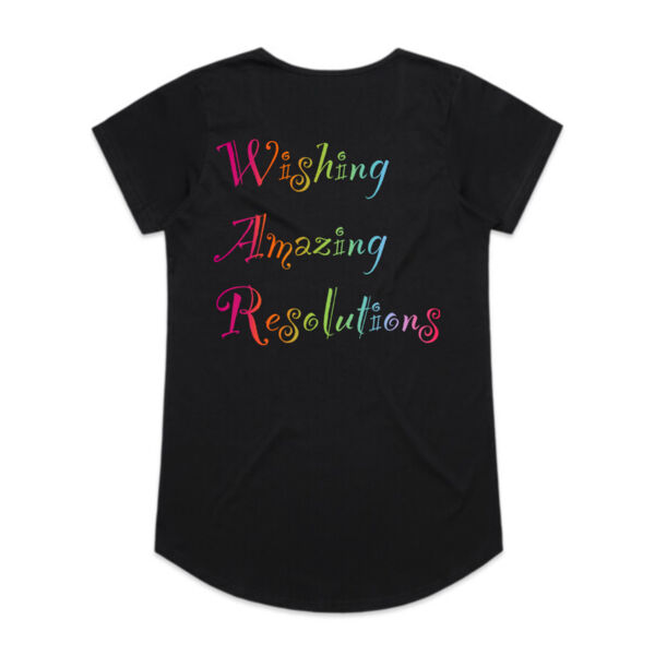 Wishing amazing back print Thumbnail