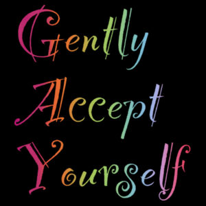 Gently Accept Yourself - Urban Collab Mens The Broad Hoodie Design