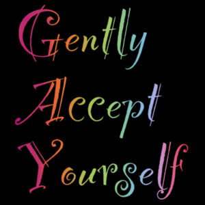 Gently Accept Yourself - Urban Collab Mens The Broad Crewneck Design