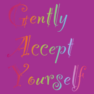 Gently Back Print - Tote Bag Design