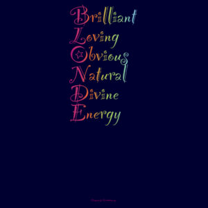Blonde Back Print - AS Colour Womens Shallow Scoop Tee Design