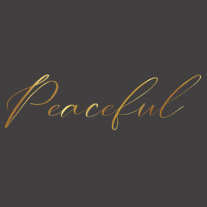 Peaceful - AS Colour Womens Heavy Faded Tank Design
