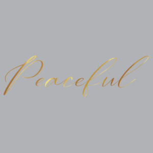 Peaceful - AS Colour Womens Yes Racerback Singlet Design