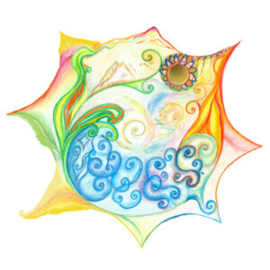 Worldpeace drawing - AS Colour Womens Sunday Singlet Design