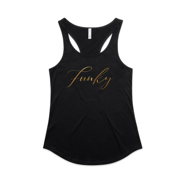 Funky - AS Colour Womens Mali Racerback Singlet Thumbnail