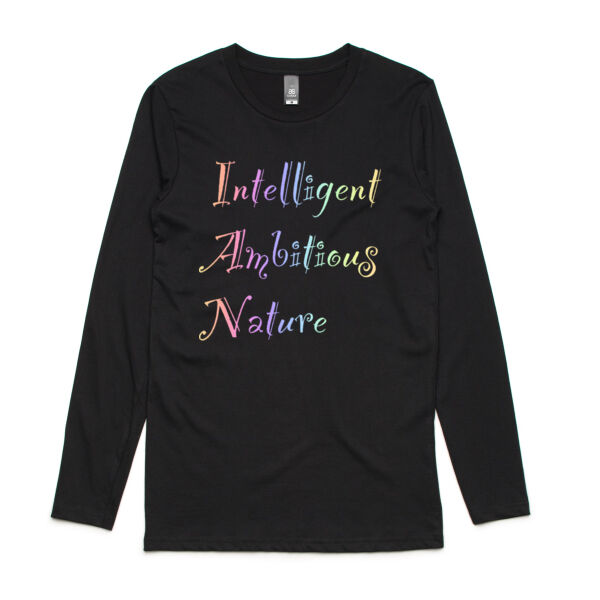 Ian Colourful - AS Colour Mens Ink Longsleeve Tee Thumbnail
