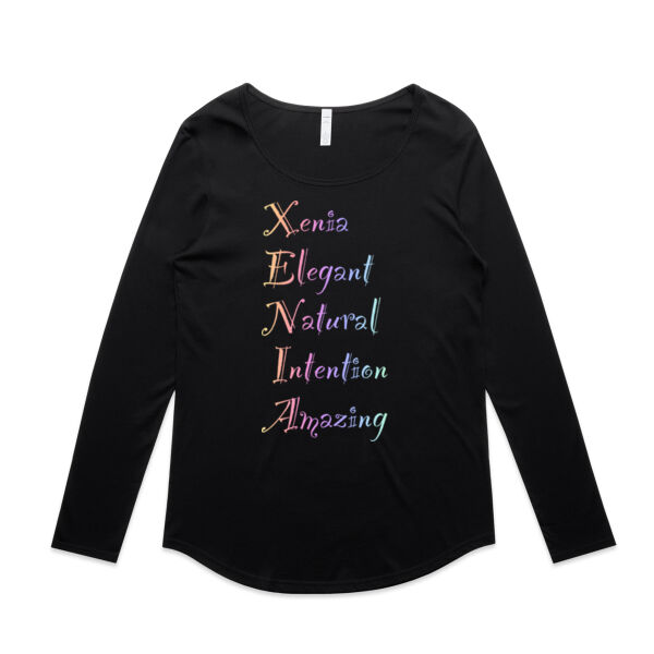 Xenia Colourful - AS Colour Womens Mali Long Sleeve Tee Thumbnail